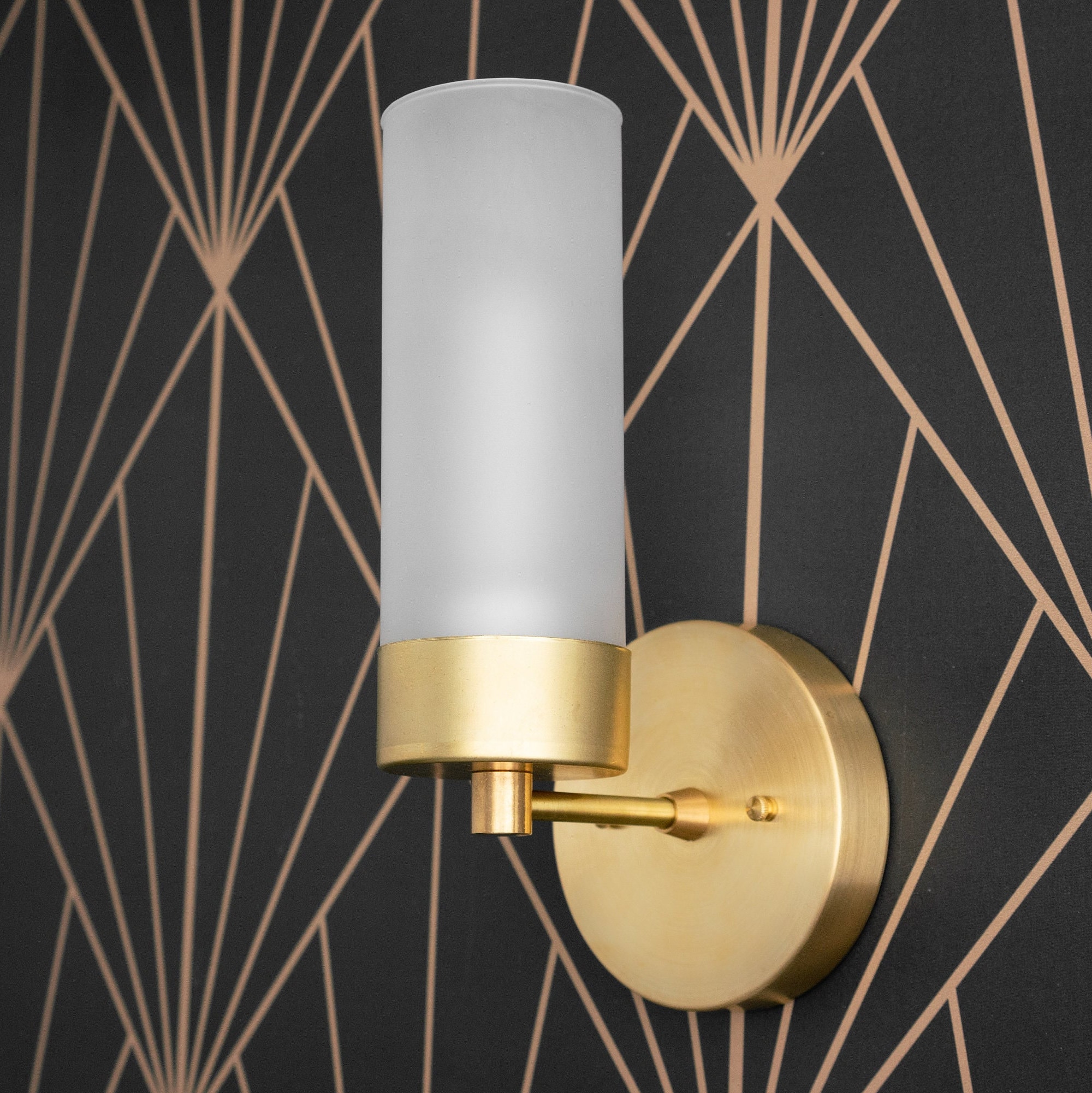 Applique murale led en cristal sconce