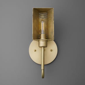 Aplique de pared de latón - Aplique de pared moderno - Aplique minimalista - Modelo n.° 1097 imagen 6