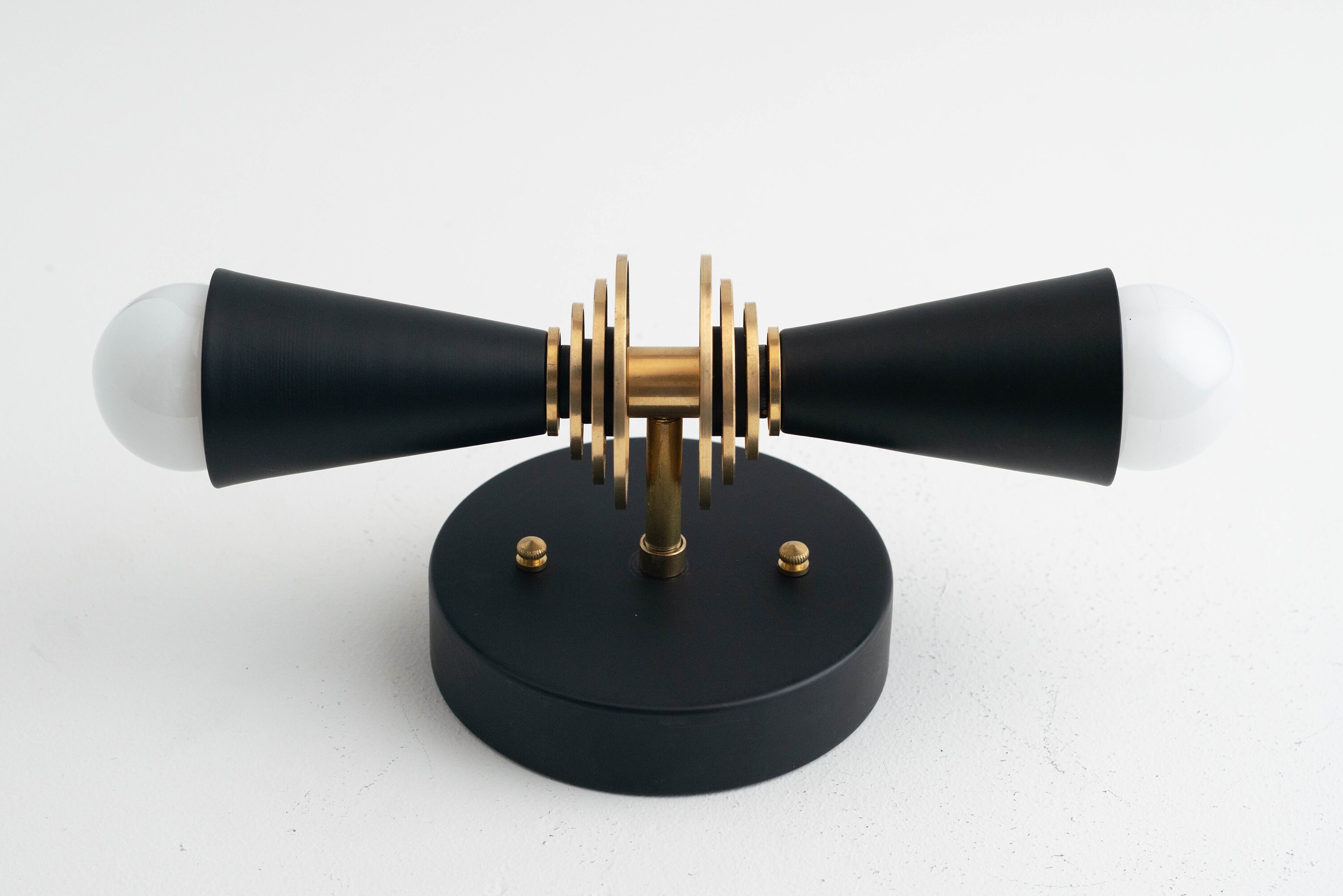 Wall Sconce Modern Art Deco Wall Light Brass Sconce Etsy