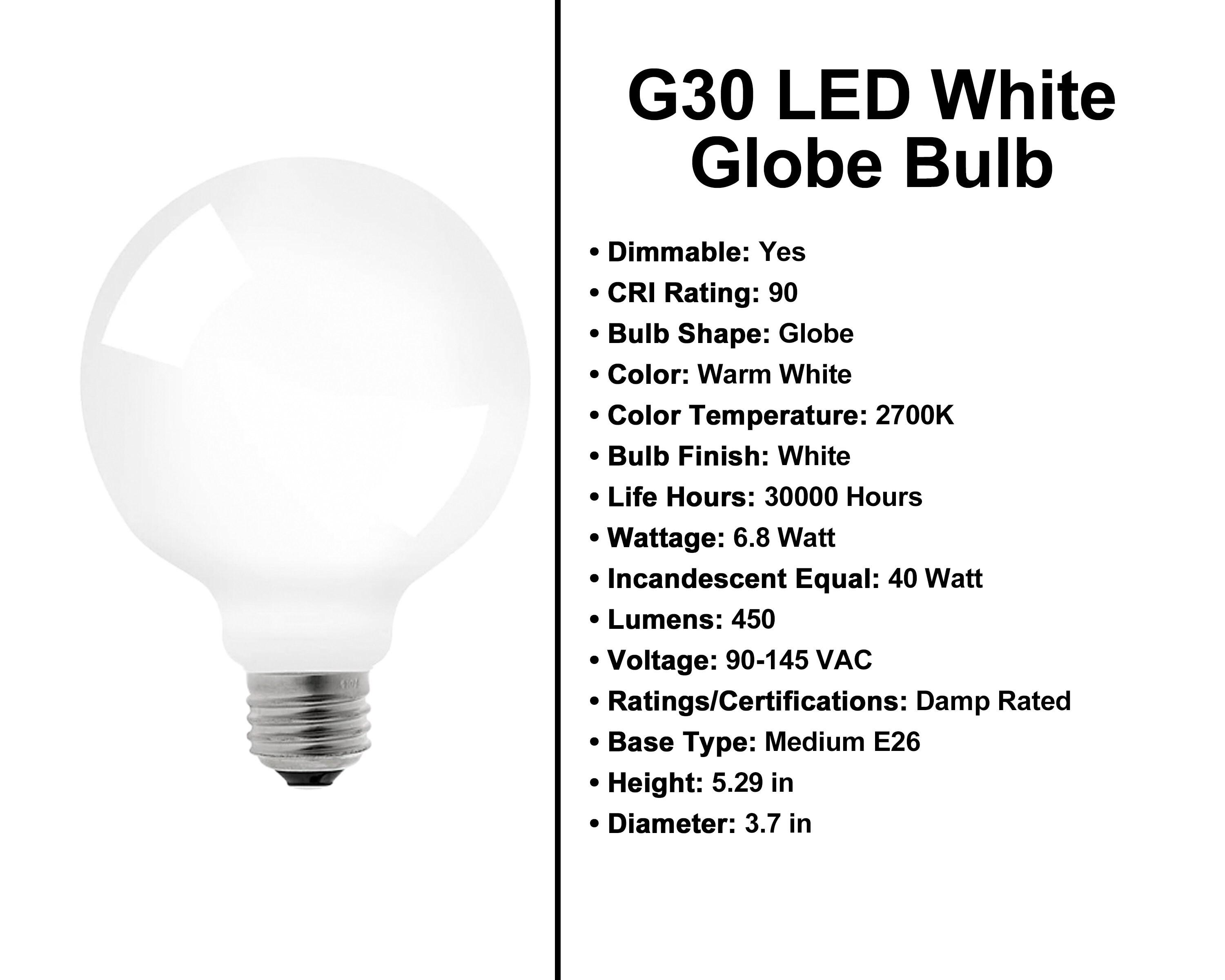 G30 on sale led bulb