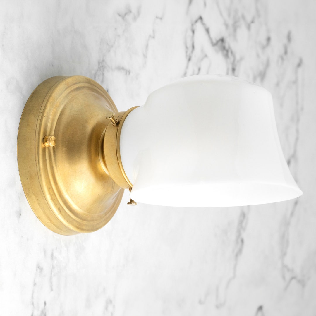 Wall Light Bathroom Sconce Art Deco Sconce Retro Light Small Shade Light Model No. 8334 - Etsy