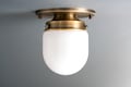 Small Ceiling Light - Bullet Globe Light - Flush Mount - Light Fixture - Lighting - Model No. 9535