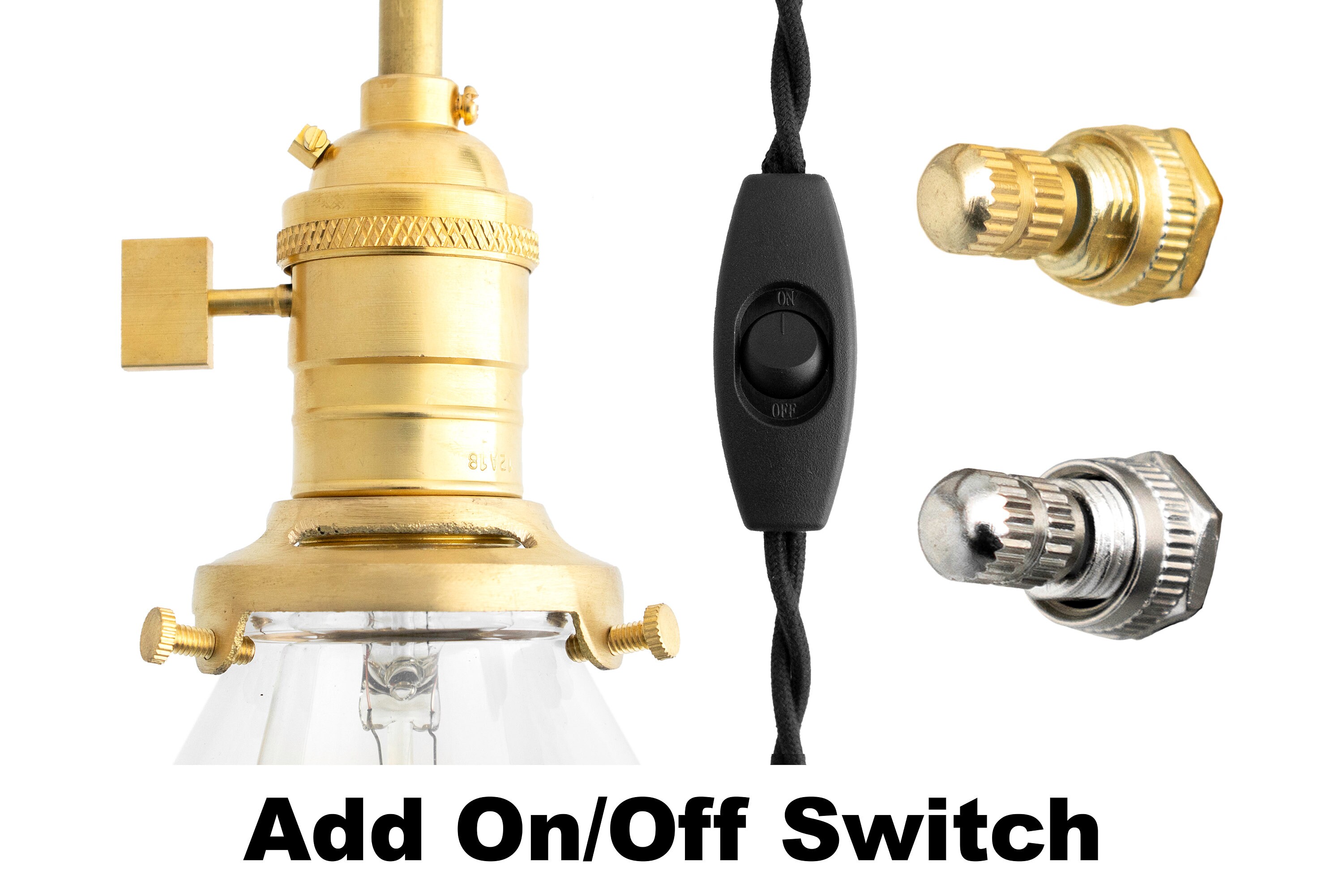 Add an On-off Switch to Your Fixture | Etsy