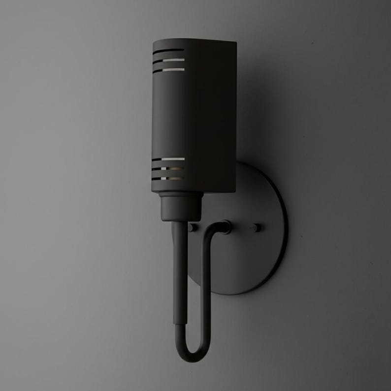 Aplique de pared de latón - Aplique de pared moderno - Aplique minimalista - Modelo n.° 1097 imagen 2