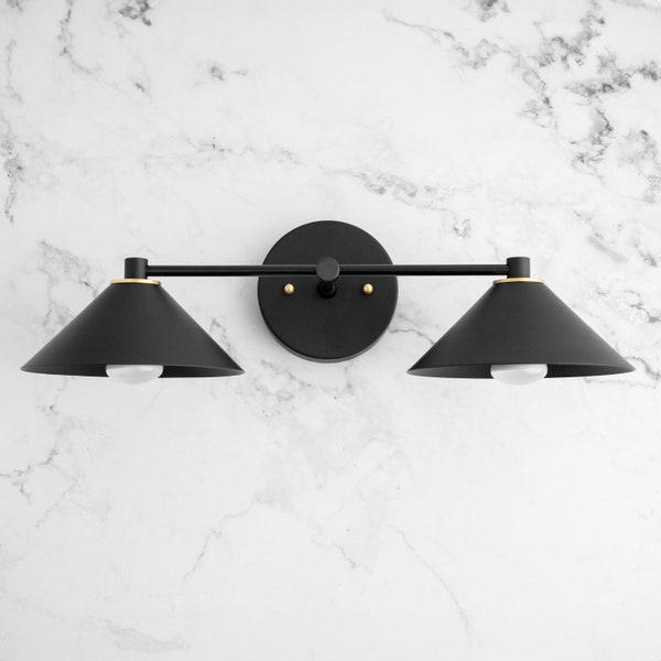 Black Vanity Light Etsy