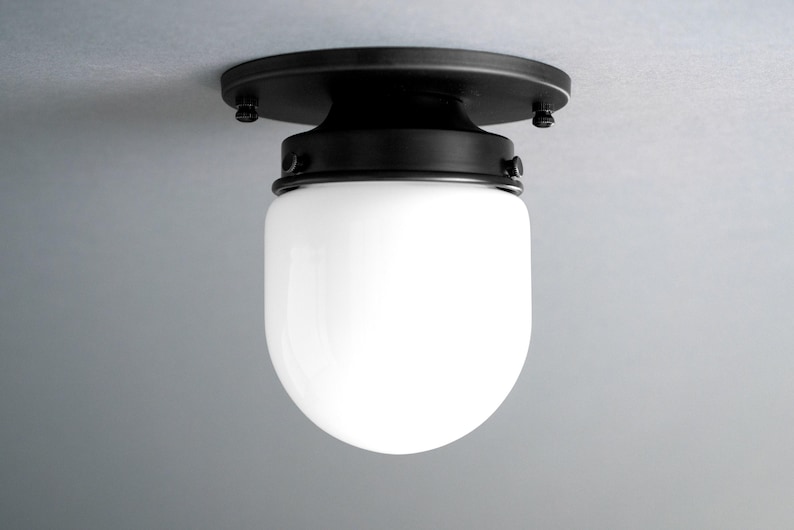 Small Ceiling Light - Bullet Globe Light - Flush Mount - Light Fixture - Lighting - Model No. 9535 bild 5