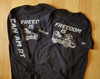 Freedom Is... T Shirt (Image is on the Back)