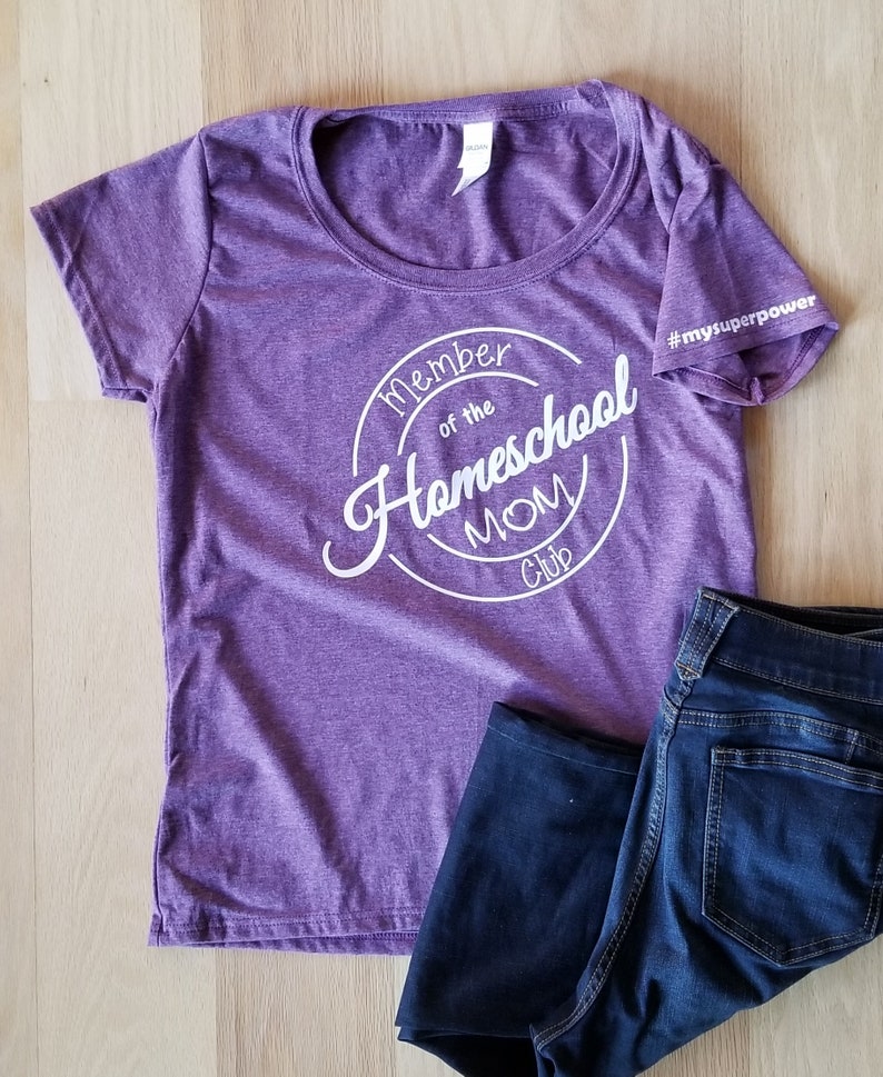 Homeschool Mom Club T Shirt