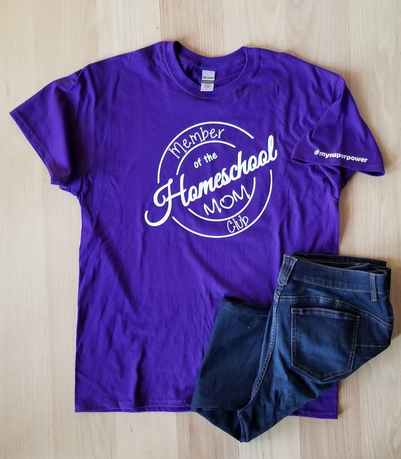 Homeschool Mom Club T Shirt