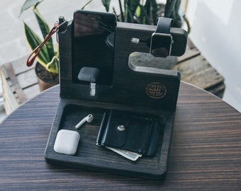 Nightstand Valet Etsy