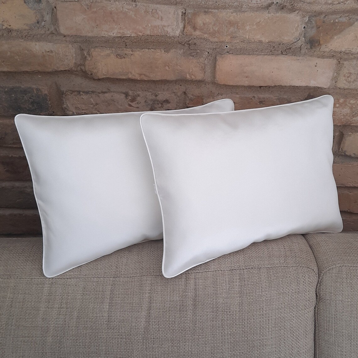 Wedding pillows for kneeling Ivory pillow set Etsy