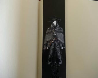 Arcane Spiral Fantasy Bookmark, Mage Bookmark, Wizard Aesthetic Bookmark, Fantasy Reader Gift