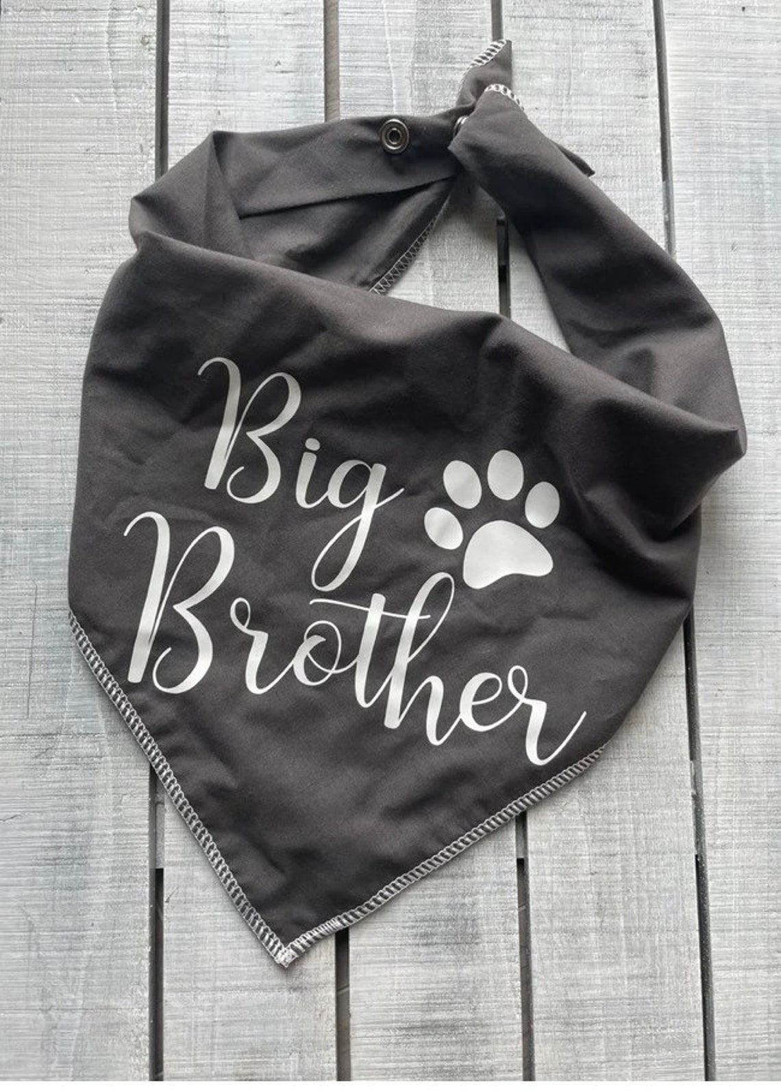 Medium Dog Bandana Big Brother Etsy