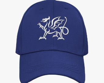 Welsh Dragon Cap / Wales Cymru Symbol Football Rugby Sport Celtic Pride Present