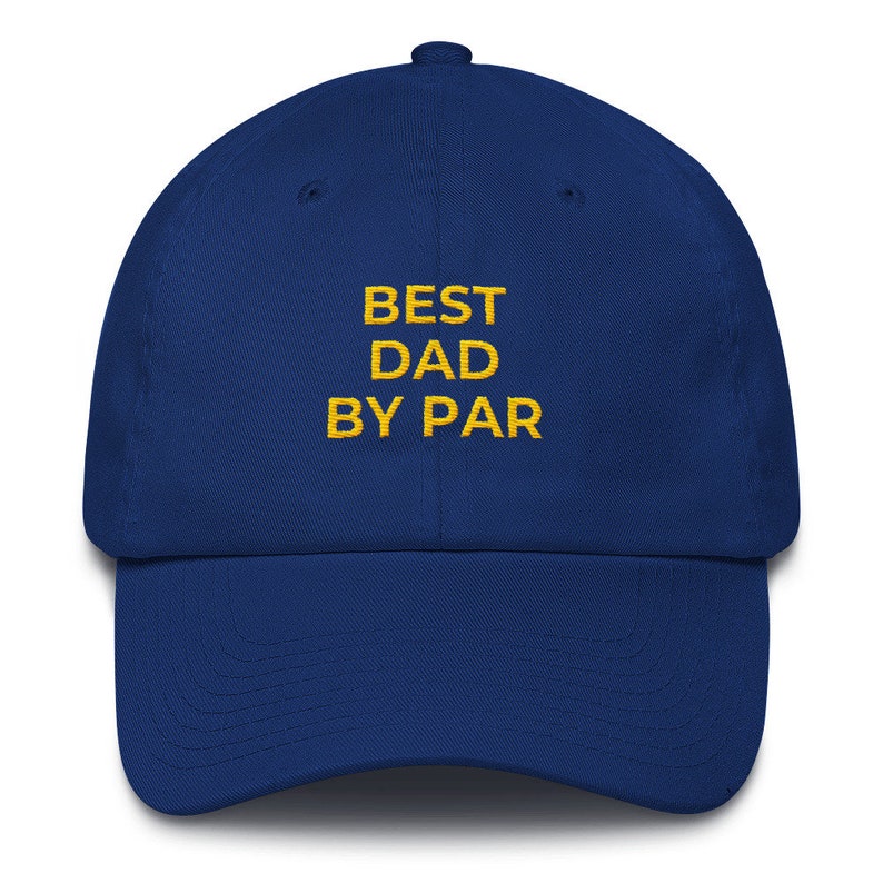 Best Dad by Par Golf Hat Golf Hat Golf Gift Personalized Etsy