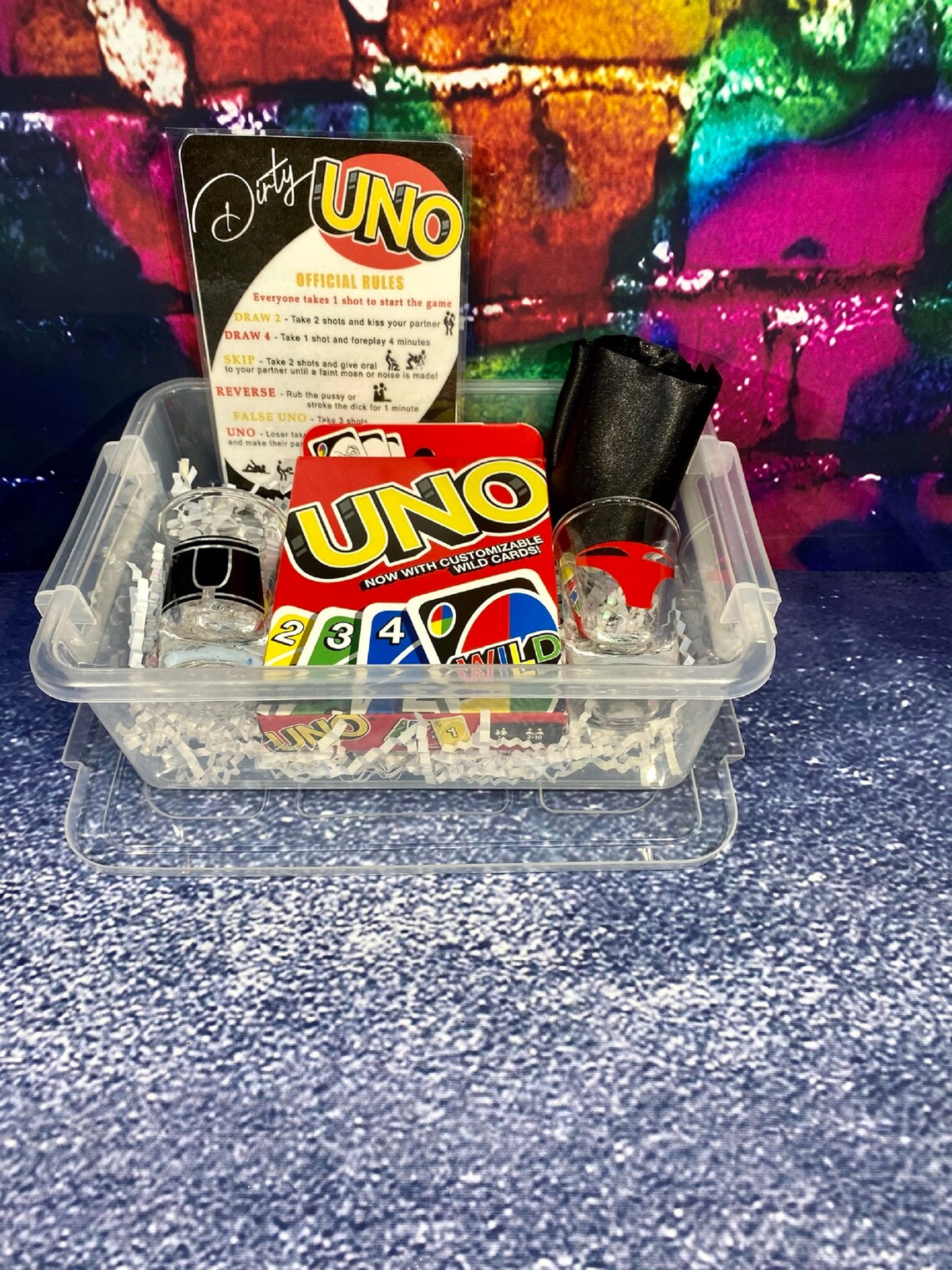 Game Night Dirty UNO Game Set Sexy UNO Dirty Uno Partner Etsy