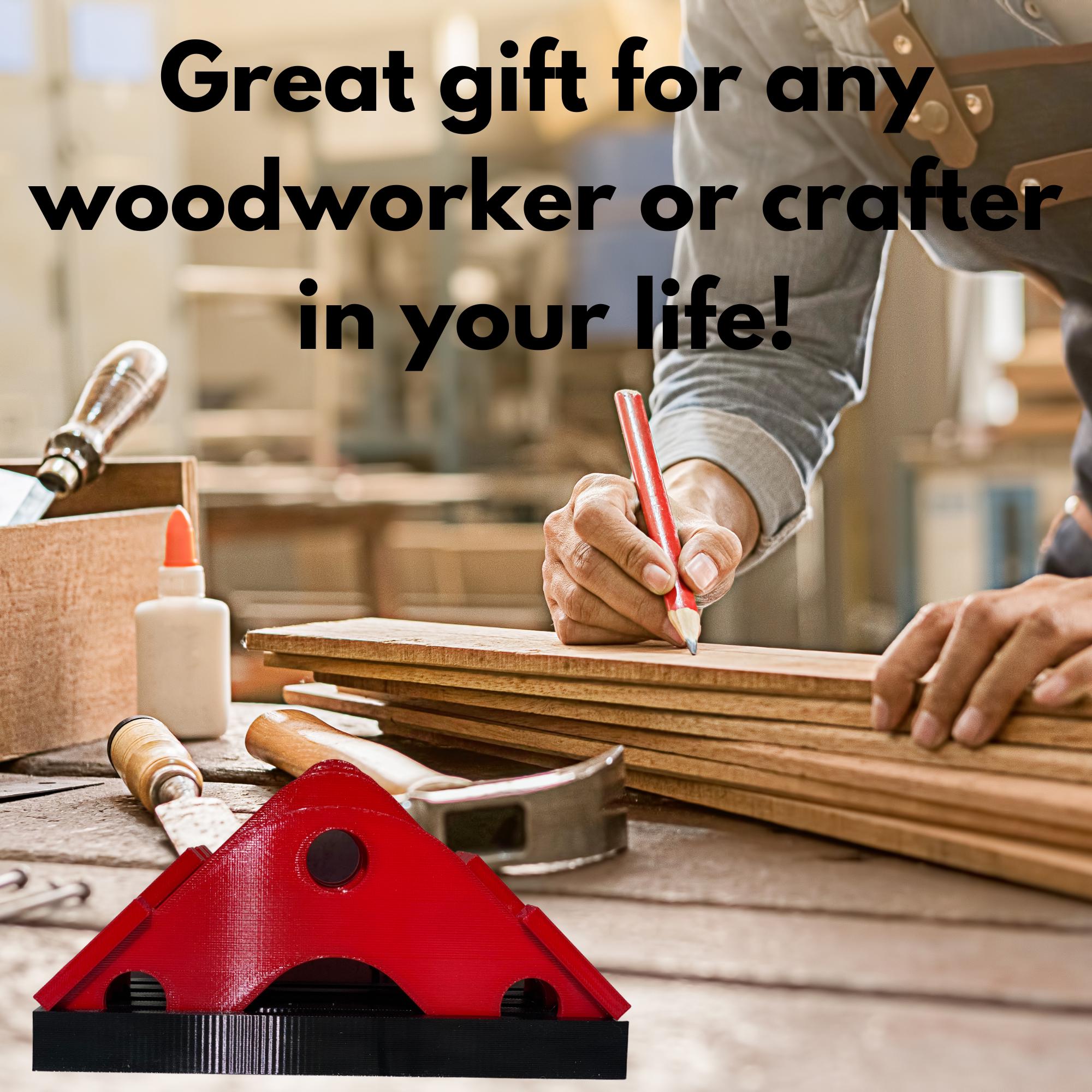 Corner Radius Router Jig With Tray That Includes .5