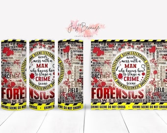 犯罪現場MANデジタルダウンロードファイル犯罪現場捜査CSI殺人ショー20オンススキニータンブラー昇華デザインPNGウォータースライド