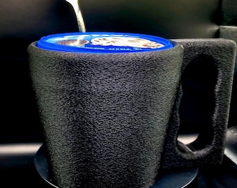 Ice Cream Pint Cozie Insulated Cup Holder Standard Size Custom Holder with Built-In Spoon Slot Unique Dessert Gift for Ice Cream Lover