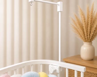 Crib Mobile Arm, Baby Mobile Holder, Wooden Mobile Hanger, Nursery Decor, Baby Shower Gift