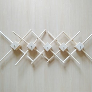 DIY Wooden Baby Crib Mobile Hanger - 5 PC Set