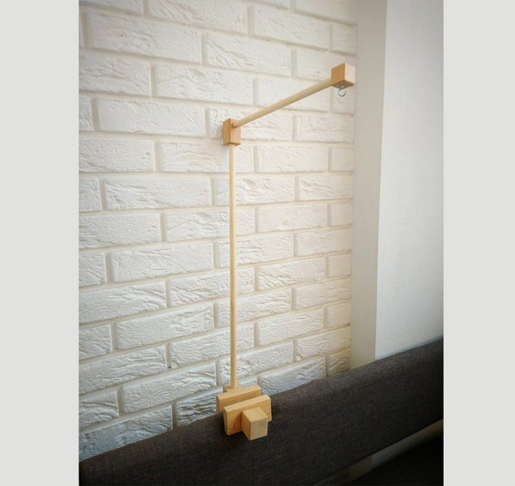 Porte Mobile Pour Bebe En Bois Cintre Naturel Pour Lit Bebe Etsy