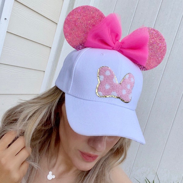Minnie Mouse Hat Etsy