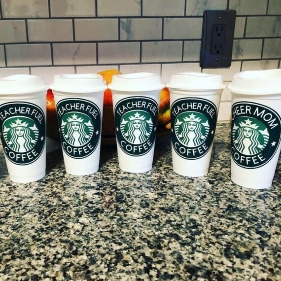 Starbucks Reusable Cups Customize However You Want Etsy