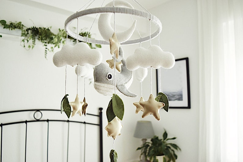Hanging baby mobile Cute nursery toy for baby Cot mobile Etsy