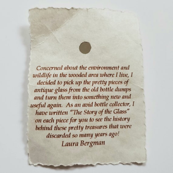 Bottled Up Designs 1960s Cobalt Blue Glass Caged Flo… Gem