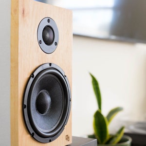 Deimos-651 Bookshelf Speakers / Handmade / Wood / HiFi / Passive / Audio / Pair image 3