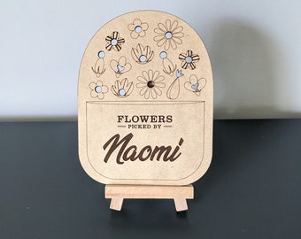 Picked Flower Holder SVG File