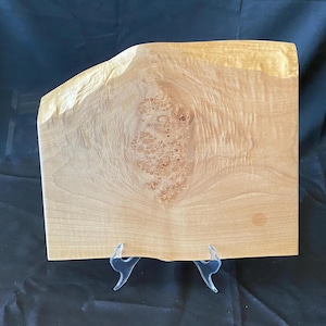 Maple Burl Charcuterie Board | Natural Edge