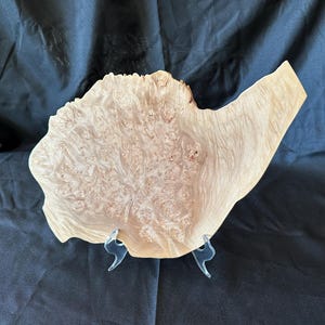 Maple Burl Charcuterie Board | Natural Edge