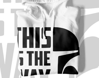 This is the Way Hoodie | Mandolorian Series | Disney | Disney+ | Star Wars