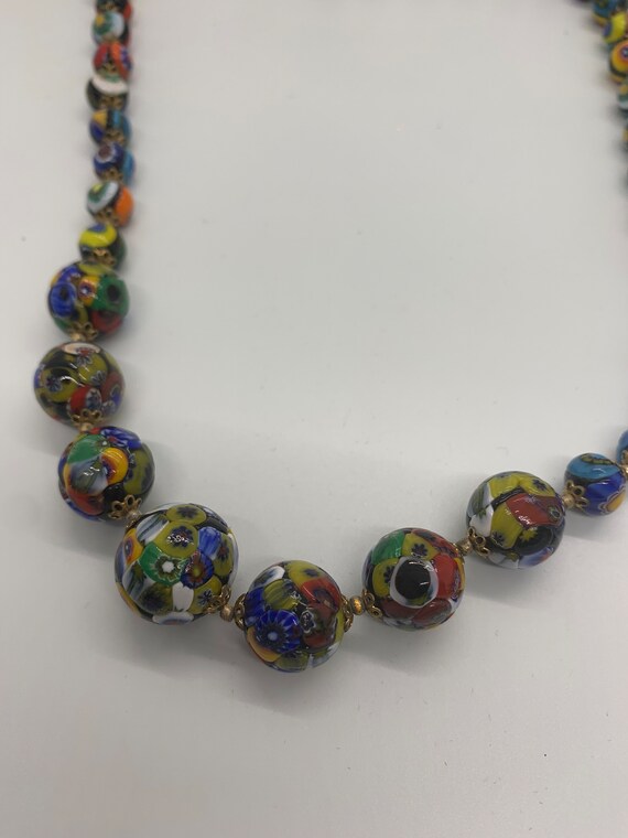 Necklace and Earrings Multi colored - image 2