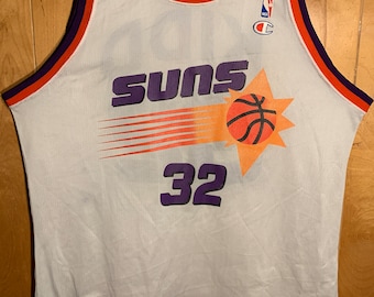 Vintage Champion NBA Phoenix Suns Tom Gugliotta Basketball Jersey