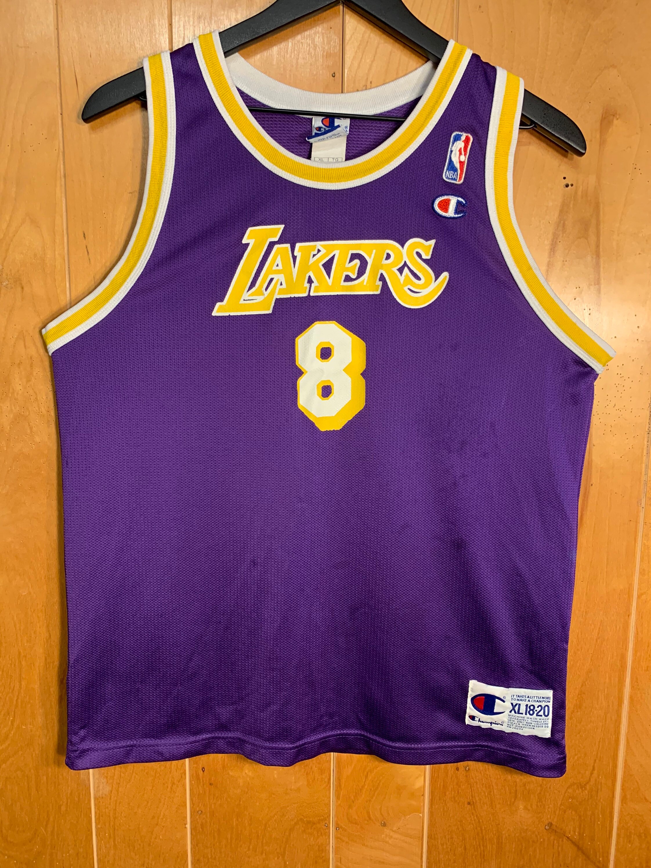 Men's Los Angeles Lakers Kobe Bryant #24 Jordan Purple 20/21