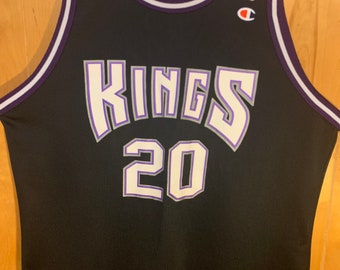 Adidas Jason Williams Sacramento Kings Black Hardwood Classic Swingman Jersey Size: Medium