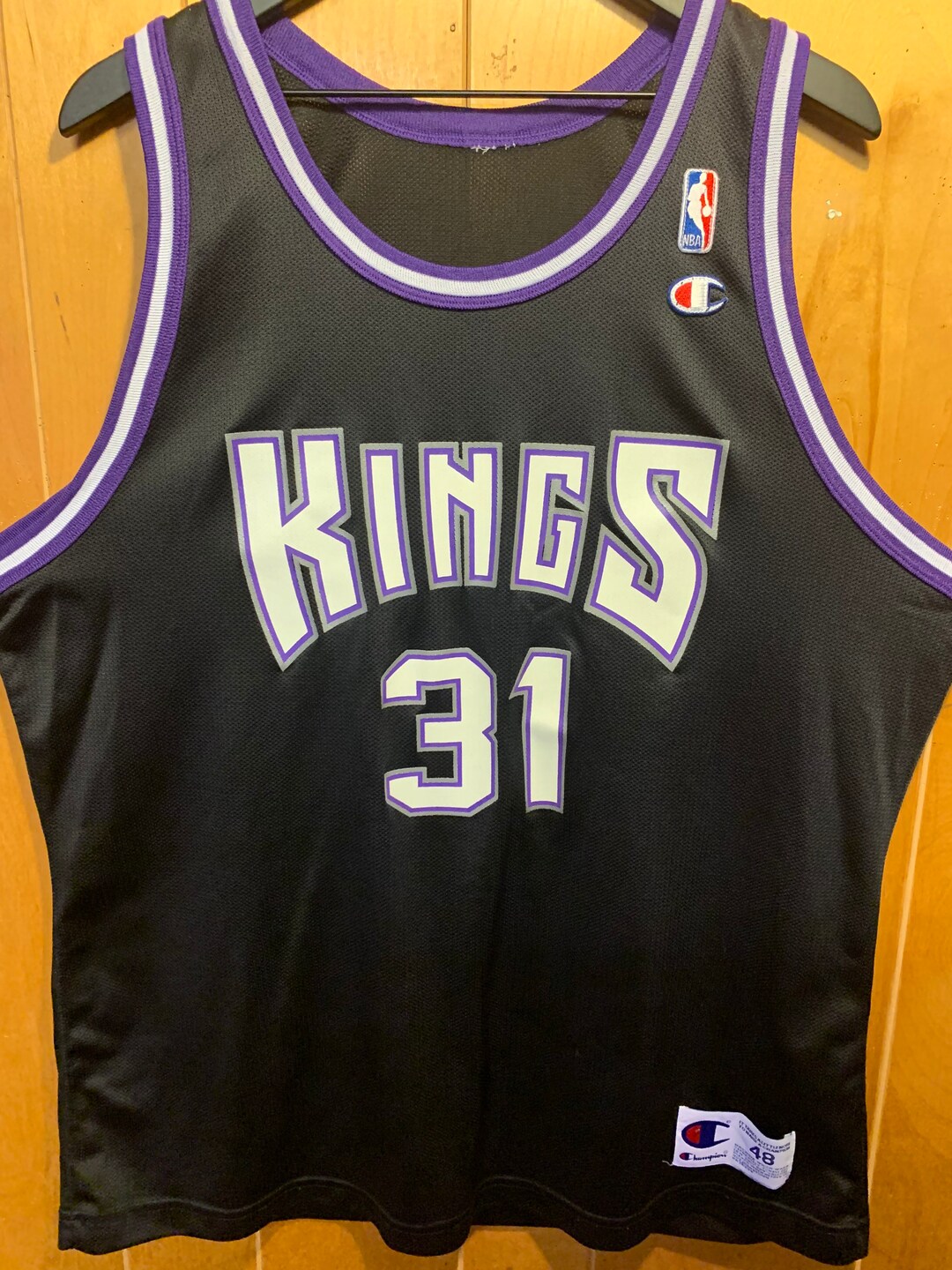 Rare Sacramento Kings Scot Pollard Champion Jersey - Etsy