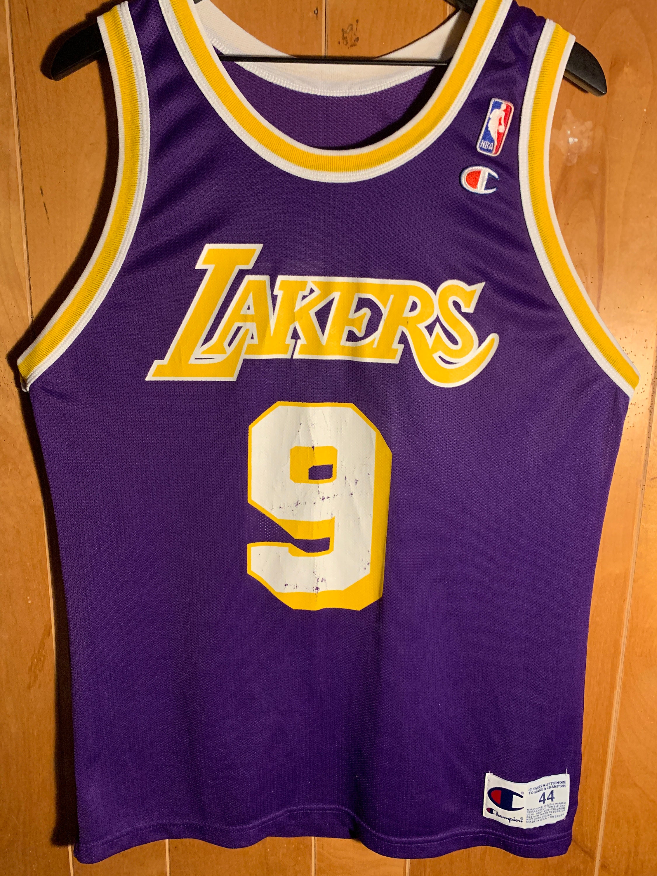 90s Nick Van Exel Lakers Champion Jersey – Naptown Thrift