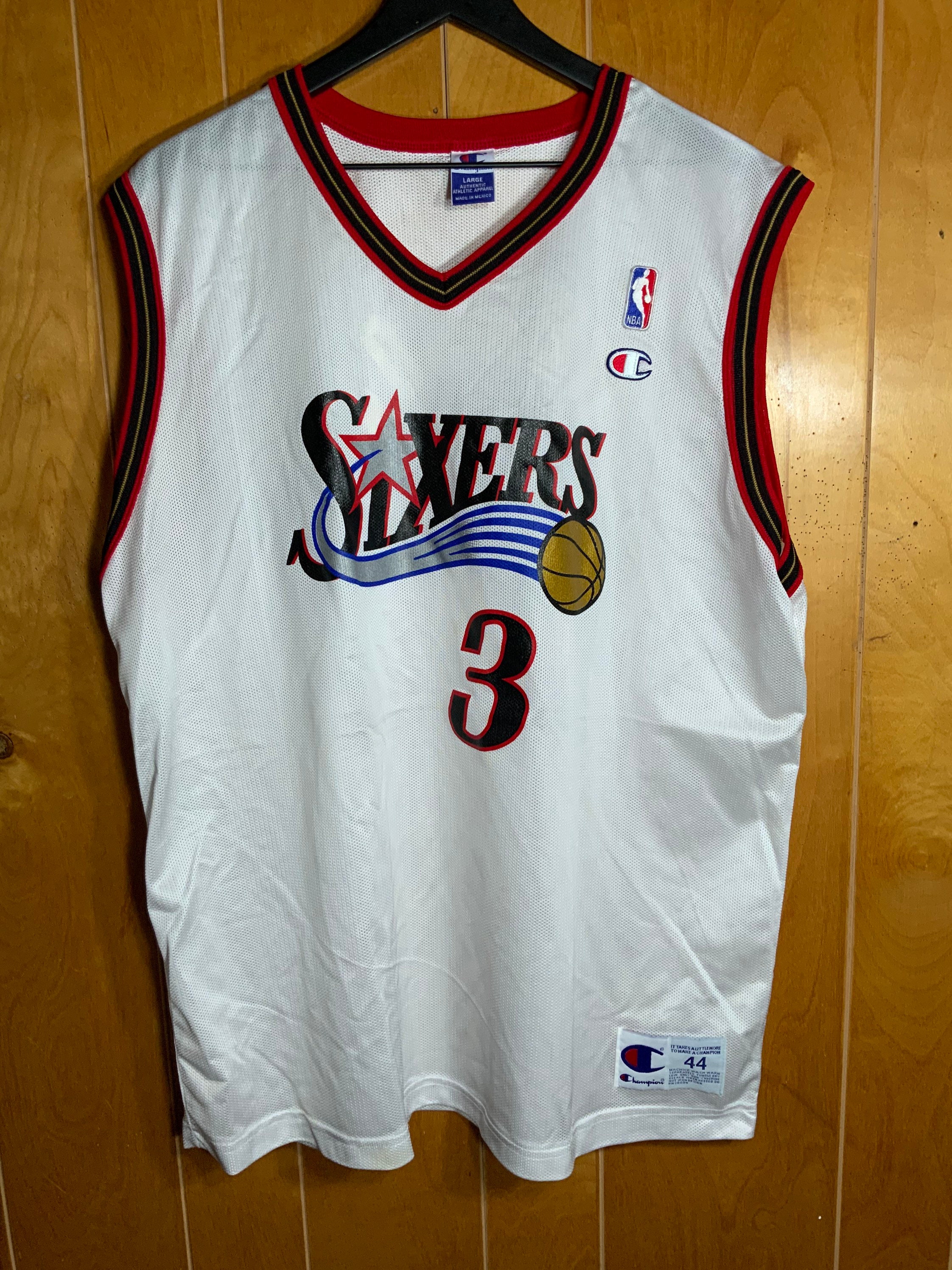 Allen Iverson 2002 All Star Game Vintage Authentic Champion -  Israel