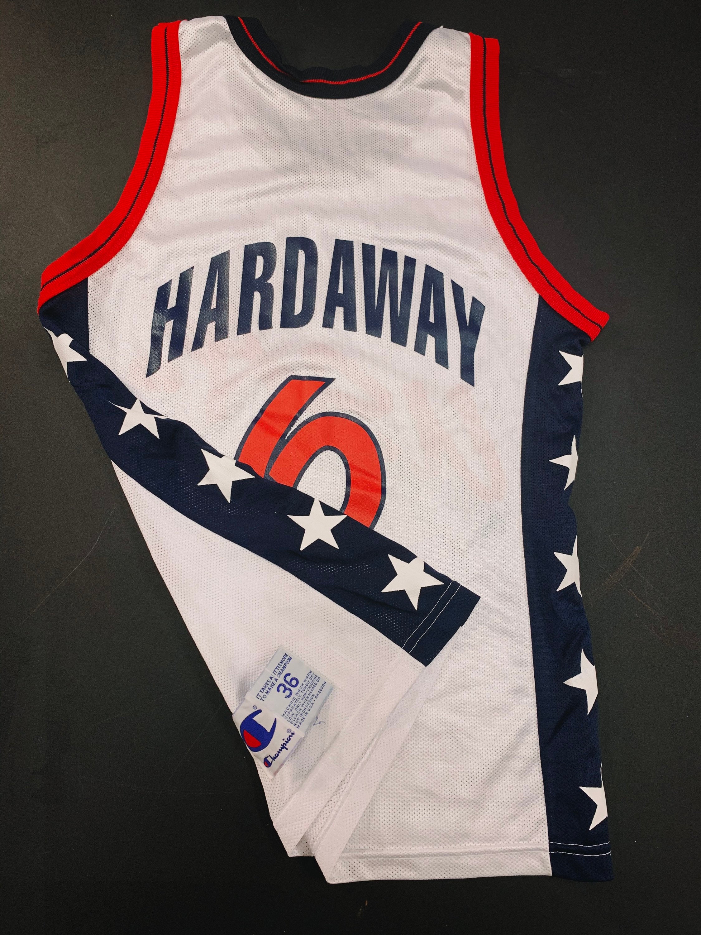 Vtg Champion NBA Orlando Magic Pinstripe Penny Hardaway Jersey