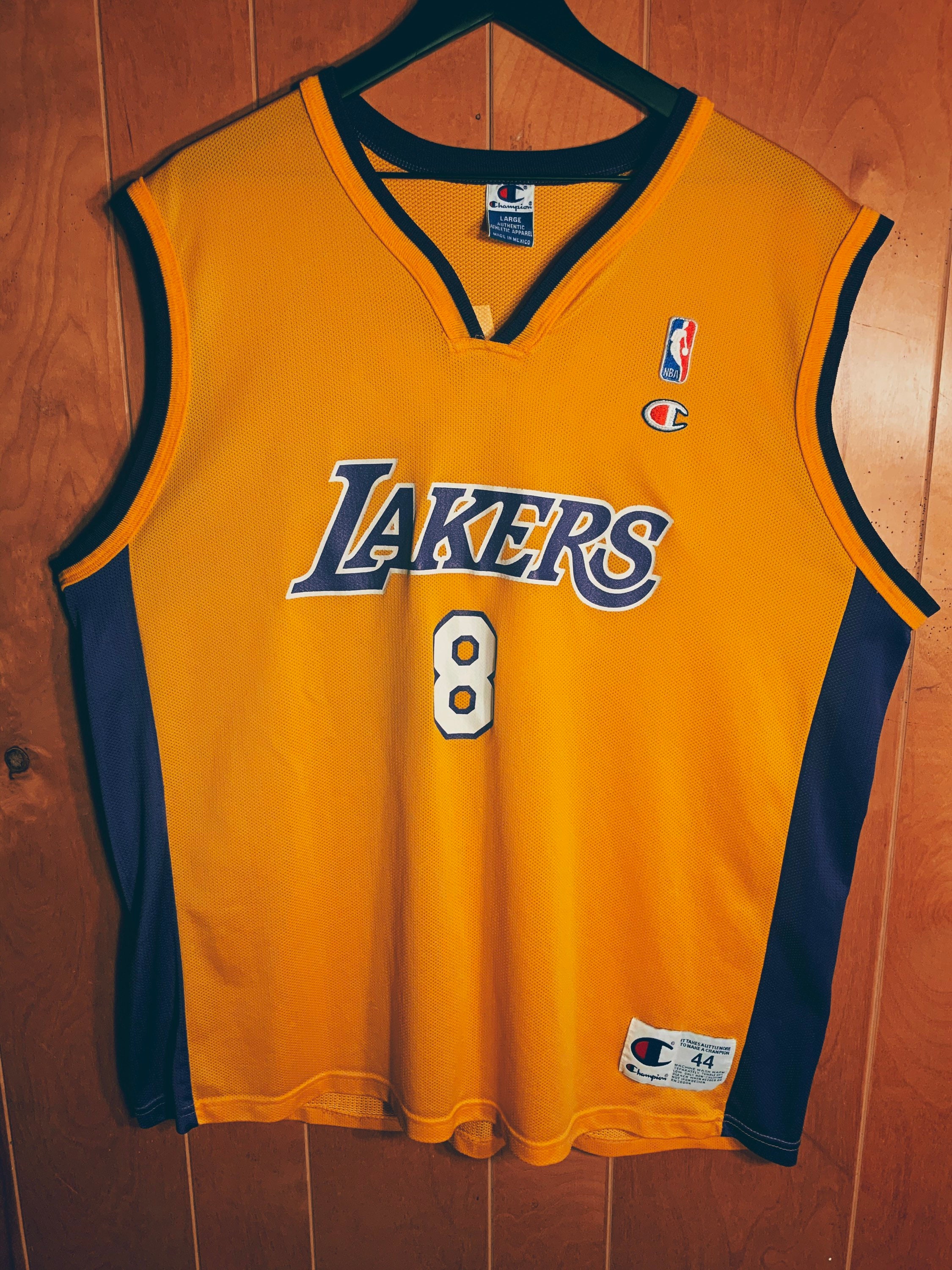 Kobe Bryant 8 Los Angeles Lakers Champion Vintage Jersey Size -  Sweden