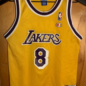 Mens Mitchell & Ness Magic Johnson PurpleGold Los India