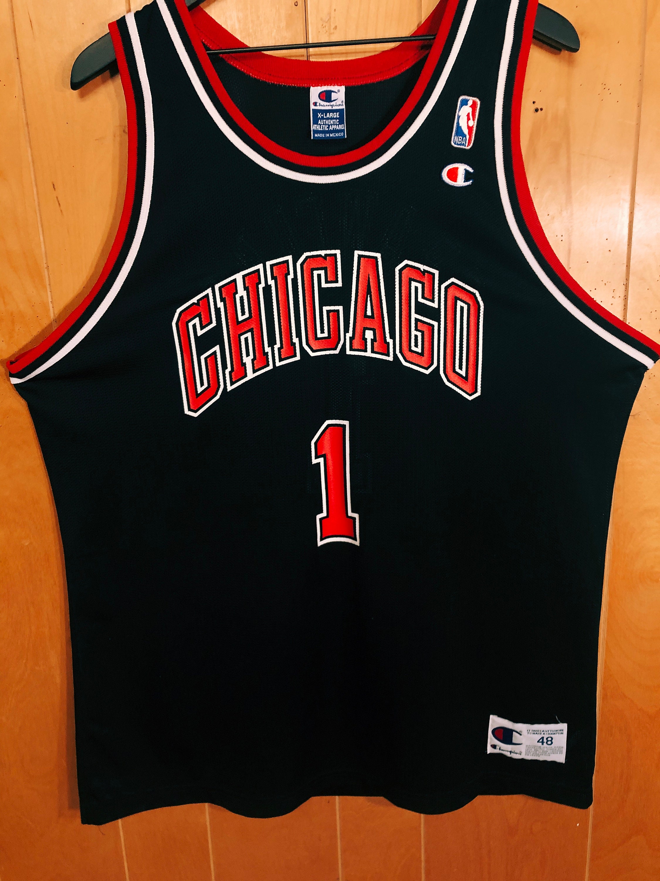 Very Rare Chicago Bulls Jamal Crawford Champion Jersey 