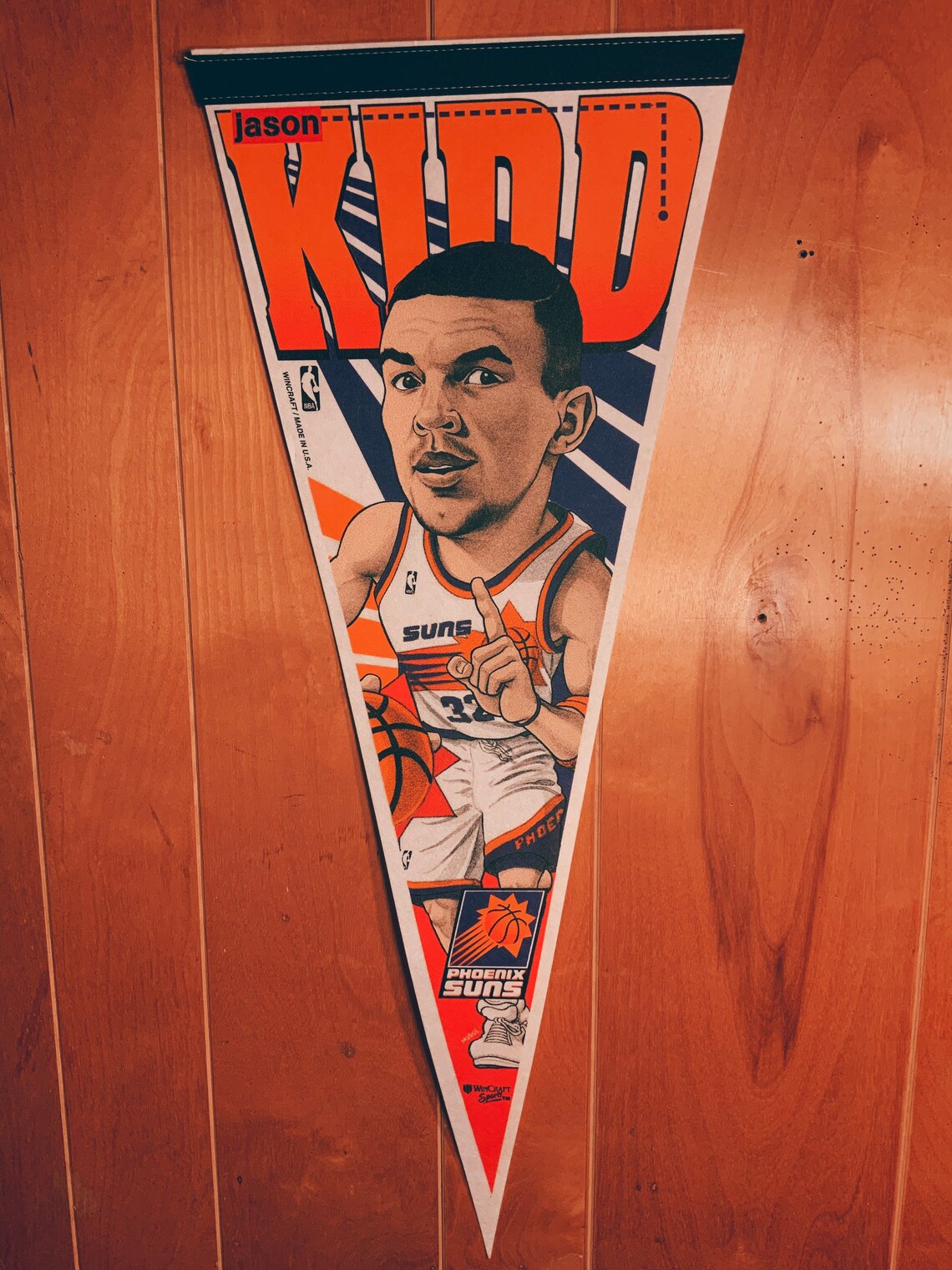 Jason Kidd Phoenix Suns Sports Pennant | Etsy