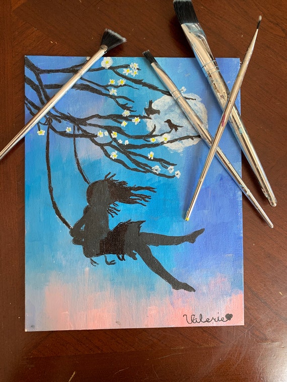Tiktok Painting Ideas Canvas