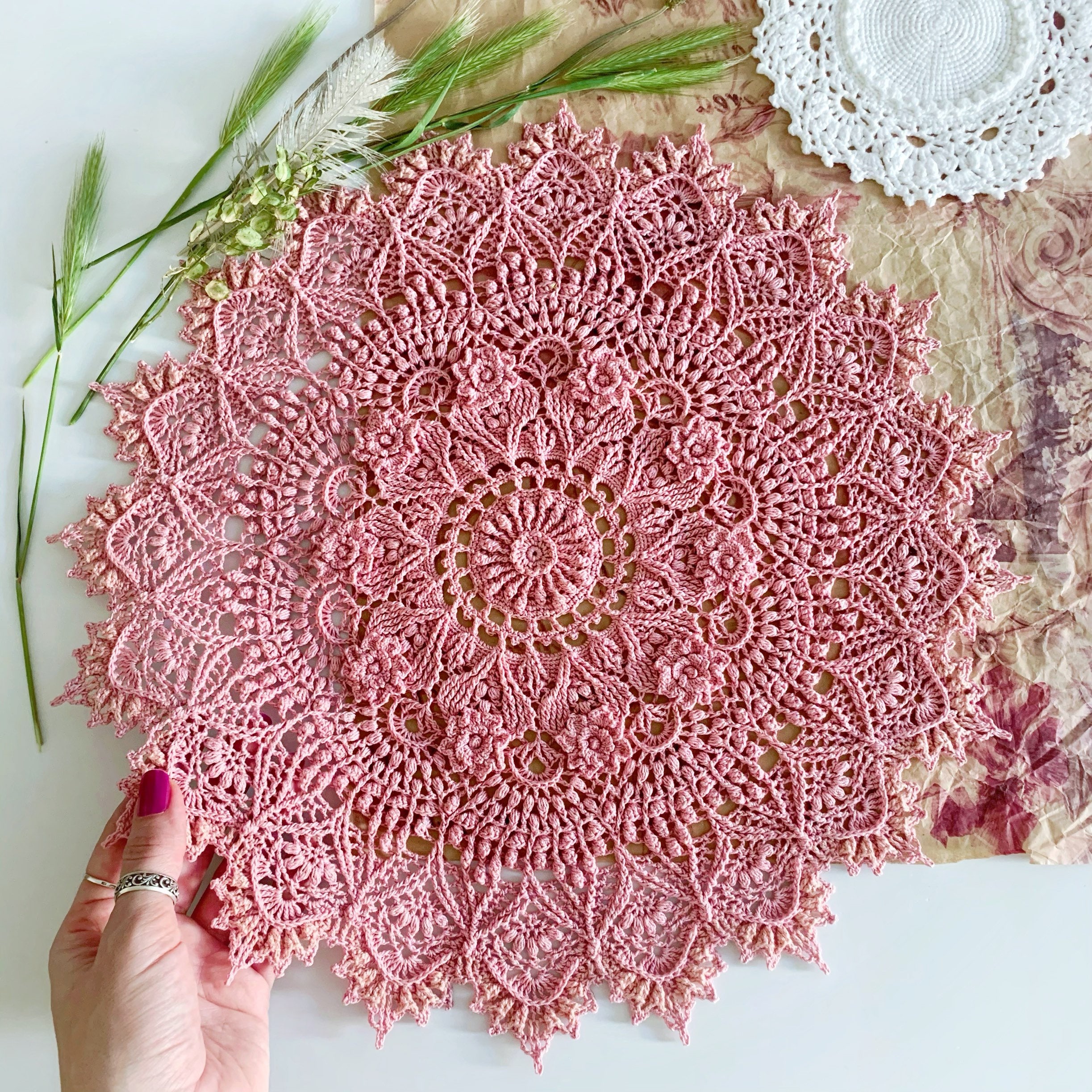 Beatrice Doily PDF Written Pattern Designed by Tanya Vinamor - Etsy