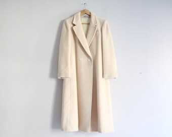 Vintage Sienna Wool Belted 70\u2019s Coat